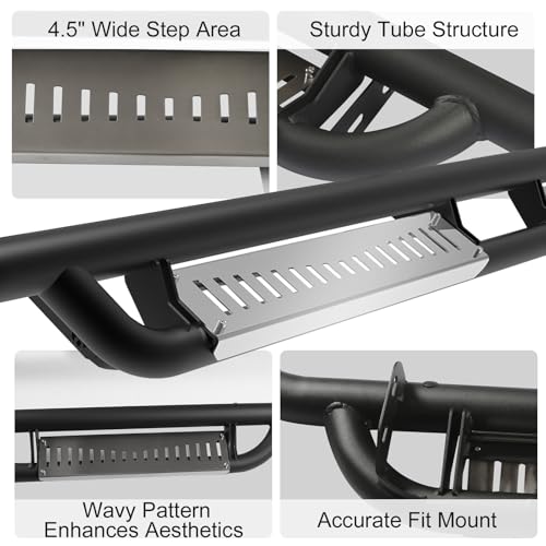 Estribos para Ford Ranger SuperCrew Cab 2019-2025 miniatura 4