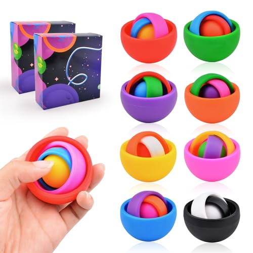 Image of Fidget Toys Kids Pack, Fidget Spinner Set for Adults, Sensory Toys Boys Girls Teens Christmas Stocking Stuffers Party Favors, ADHD Autism Stress Relief Finger Toys, Gift for New Year