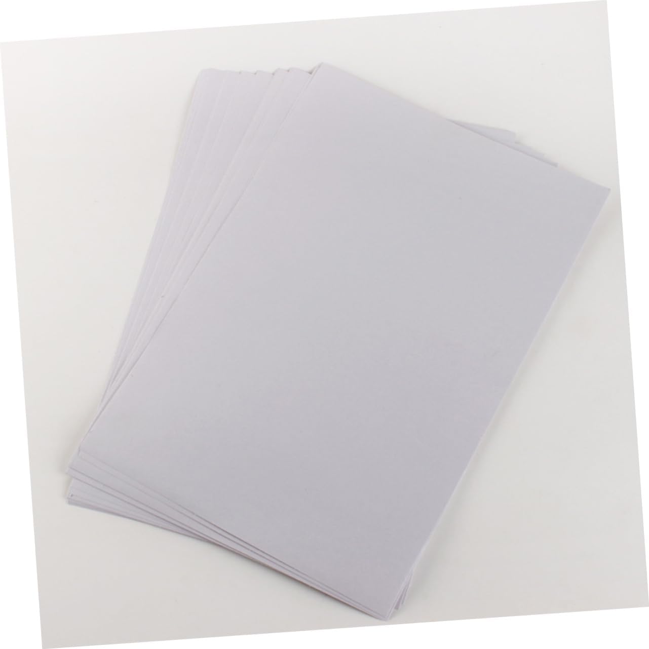 Uonlytech 100sheet Bristol Paper for Oil Pastels Drawing White Sketching Paper Acid Non-Yellowing Easy to Carry for Artists