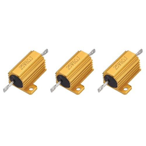 uxcell 3pcs 25W 8 Ohm 5% A~jEnEWOP[XRARXN[^bvV[V}EgAS[h
