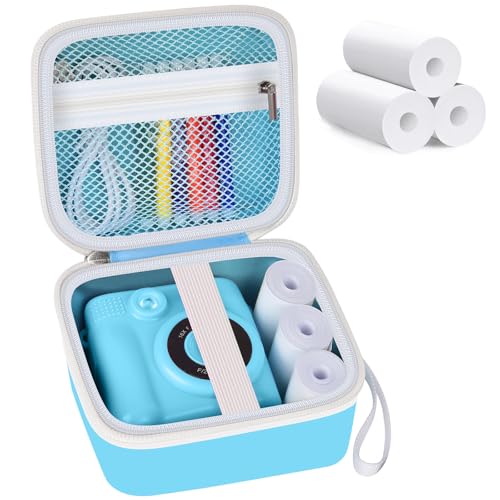 Funda para cámara instantánea para niños azul