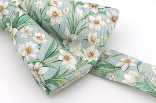 Image of Colorful Fun Pattern Pre-Tied Bow Tie Mens Floral Space Adjustable Bowtie