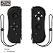 Produktbild RUIXINBC Wireless Joy Pad Controller Für Nintendo Switch, Replacement Kabelloser Bluetooth Gamepad Joystick Für Joy Con, Unterstützung Kabelgebundene Verbindung,Schwarz