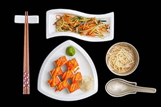 Antner Handmade Japanese Chopsticks Reusable Natural Wooden Chopstick with Box, 5 Pairs Gift Set