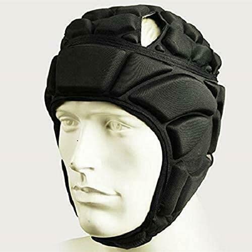 Head Protector for Adult, Adjustable Chin Strap and Rear Laces