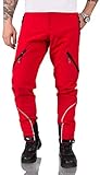 Rock Creek Pantaloni softshell da uomo H-233 Colore: rosso M