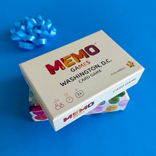 MEMO Washington, D.C. Landmarks – Memory Matching Card Game for Adults, Kids & Teens – Educational Family Travel Game with 50 Cards & QR Facts – 1-5 Players, Ages 7+ - Image 9