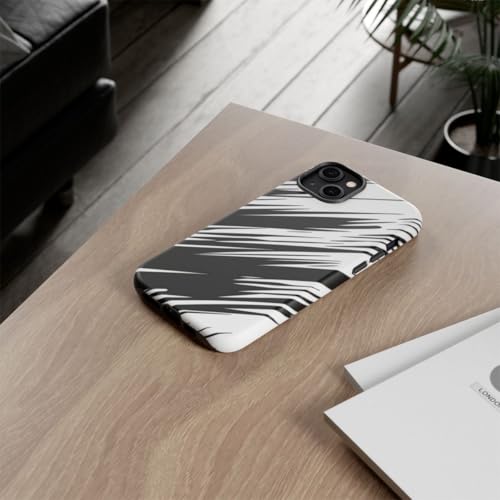 Coque rigide mate motif Speedlines pour iPhone 14 Plus premium