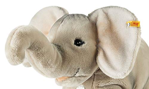 Steiff Trampili Elefant - 45 cm - Kuscheltier für Kinder - Plüschelefant - weich & waschbar - grau - (064043) – Bild 3