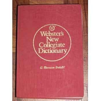 Websters New Collegiate Dictionary: Webster: 9780877794080