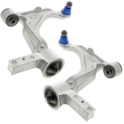 Image of Detroit Axle - Front Control Arms Tie Rods for Acura 2007-2013 MDX 2010-2013 ZDX Lower Control Arms with Ball Joints Assembly Outer Tie Rod Ends 2011 2012 Replacement