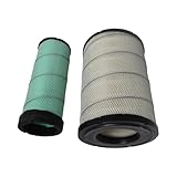 Air Filter 6001856100 Compatible for Komatsu PC220-8M0 PC240-8MO PC270-8MO PC300-7 PC306-7 PC350-7