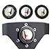 Car speaker mask Horn Push Cover Universal Sring Wheel Horn Aluminum Horn Button JDM H Horn Cap Steering Wheel Car horn mesh cover(3pc bronze red110)