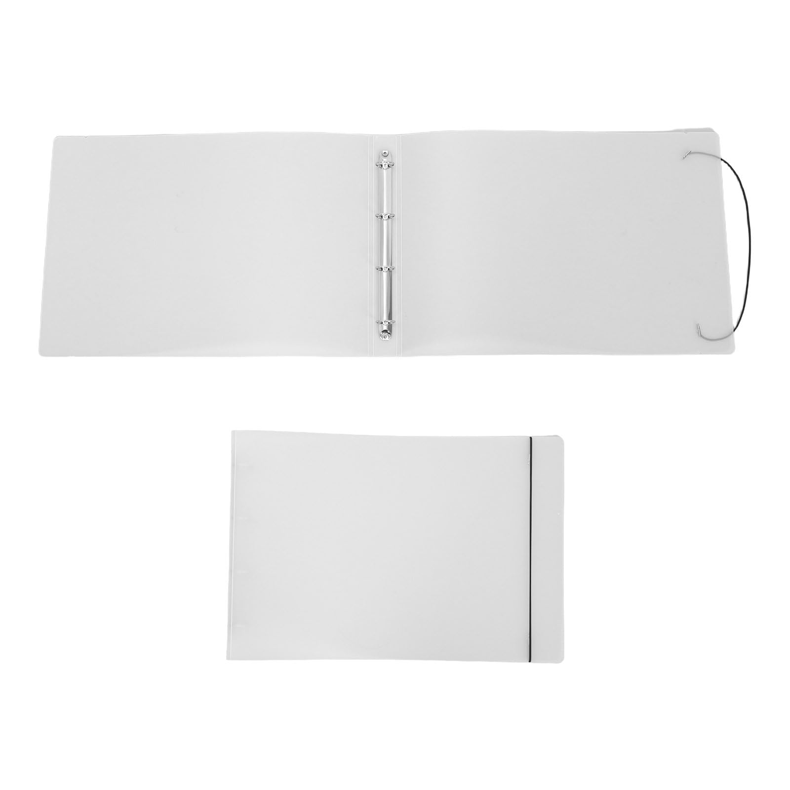 Gatuida Lot de 2 pochettes pour classeur A3, classeur pour carnet de notes