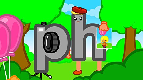 Meet the Phonics Diagraphs DVD infantil importado de USA para aprender ingles 5