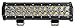 IPCW 5072-8 13" LED Spot Light Bar (2 Row 24 LED, 72W. 8-Degree. B1-Bottom Mount, Rivets)