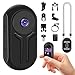 NinjaCam 360° Mini Action Cam, 1080P Wearable Actionkameras, Bodycam Körperkamera, Motorrad Sportkamera mit Multifunctional Accessories, Mini POV Camera, Actioncam für Abenteuer