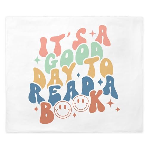 CafePress It's A Good Day to Read A Book King Duvet Cover, Printed Comforter Cover, Unique Bedding