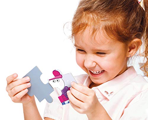 Clementoni 23752 Maxi Peppa Pig – Puzzle 104 Teile ab 4 Jahren, farbenfrohes Kinderpuzzle mit extra großen Puzzleteilen… – Ansicht 4