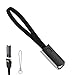 [Metal Dock]ApexOne Keychain Ring 0.75ft Short USB A to USB Type C Cable Portable Quick Charge SYNC Data Transfer Nylon Braid USB Type C Cable Compatible with Samsung S9 S8 Note 9 8 LG V30 G6 Oneplus