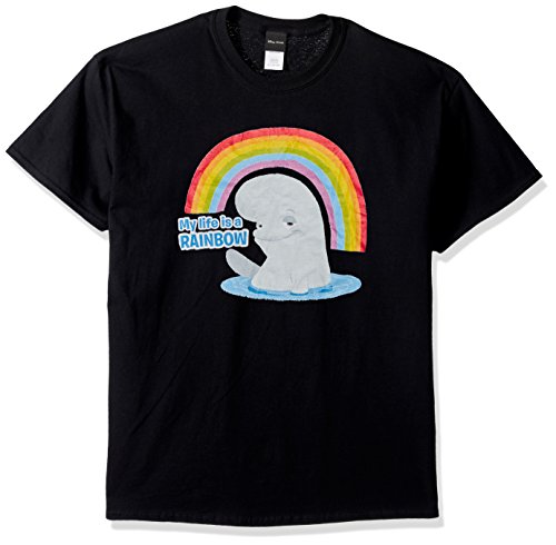 T-shirt Finding Dory Bailey homme Disney vêtement graphique arc-en-ciel col rond
