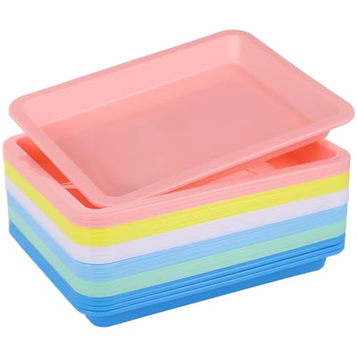 Plateaux de rangement de précision 24x18 cm | Design épuré plastique durable - 3