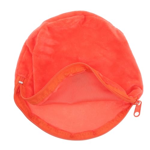 Abaodam Housse Chauffe-mains Ronde Orange Housse Isolante Anti-brûlure pour Bouillotte et Chauffe-mains Électrique Protection Thermique Sécurisée pour Usage Familial Hiver