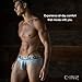 C-IN2 Men's Core Lo No Show Profile Brief, Grey Heather, Small