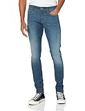 Sehr enger Bund G-STAR RAW Herren Jeans 4101 Lancet Skinny, Worn In Gravel Blue C431-B844, 36W / 32L