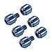 3 Pack Aluminum Alloy Thumb Studs Fit for Benchmade BUGOUT 535 Series Pocket Knives, Dark Blue
