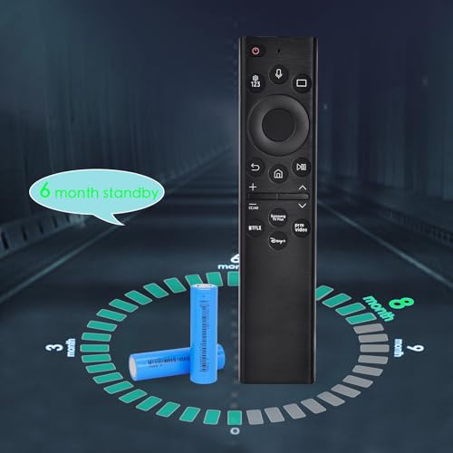 Image of Voice Remote for Samsung Smart TV,Replacement Control Compatible with BN59-01388A,for All 2019 to 2025 Samsung Crystal /UHD /QLED /Frame /NEO QLED / 4K 8K Smart TVs,2 Year Warranty