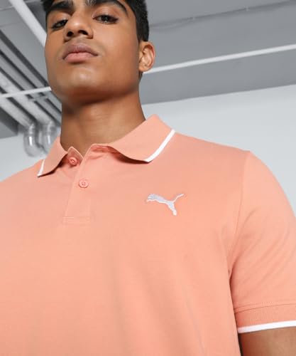 Image of Puma Men's Solid Slim Fit T-Shirt