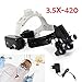 Produktbild 3,5X420mm LED Dental Binocular Loupes Chirurgisch Zahnheilkunde Stirnbandlupen Kopflampe, DHL!!