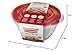 Rubbermaid TakeAlongs Serving Bowl Food Storage Containers, 15.7 Cup, Tint Chili, 2 Count