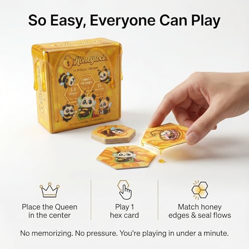 Honeylock Juego de Mesa Cooperativo para 1-6 Jugadores miniatura 4