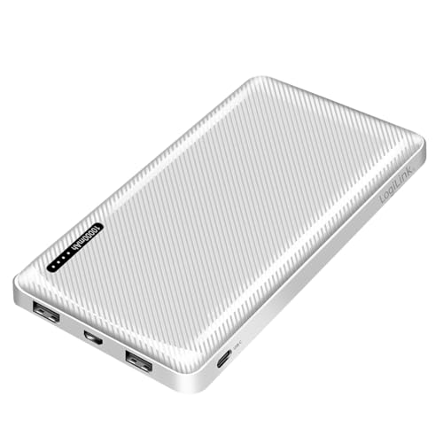 Powerbank Logilink PA0257W mit 10000 mAh Lithium-Polymer Akku