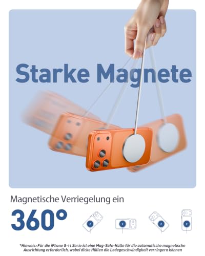 25W Qi2 Wireless Charger +30W Ladegerät für Magsafe iPhone 18 17 16 Pro Max – Ansicht 5