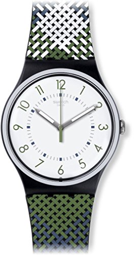 Montre Swatch SUON115 finis les bracelets rigides avec ce silicone souple