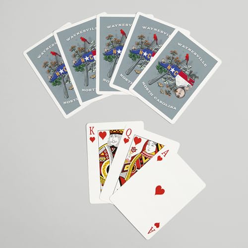 Lantern Press Baraja de 52 cartas para póker miniatura 7