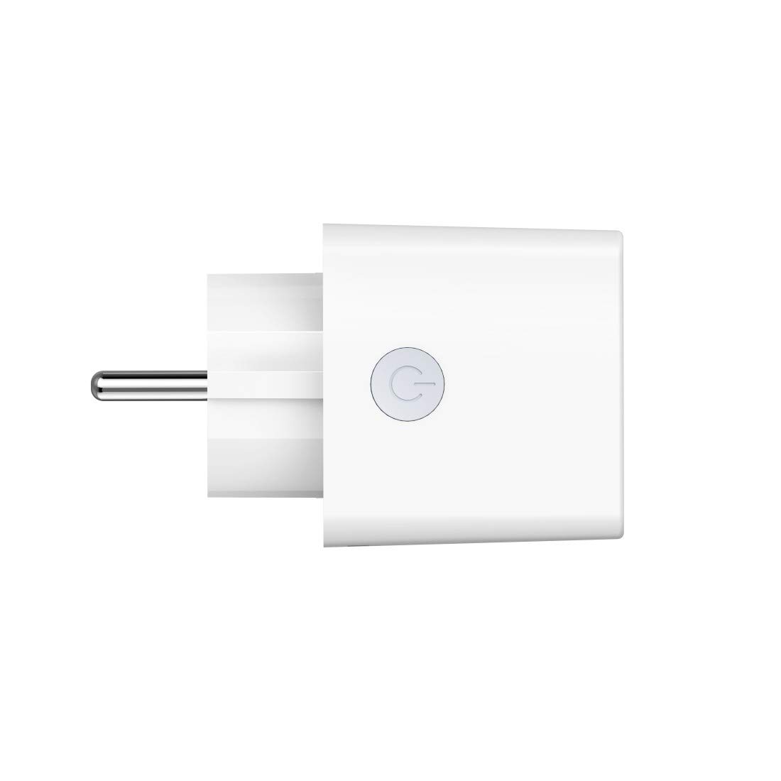 Hama gniazdo sterowane (działa z WiFi, z pomiaremzużycia energii, prąd 16A, 3680W, kompatybilne z Amazon Alexa, Google Assistant, iOS i Android) białe