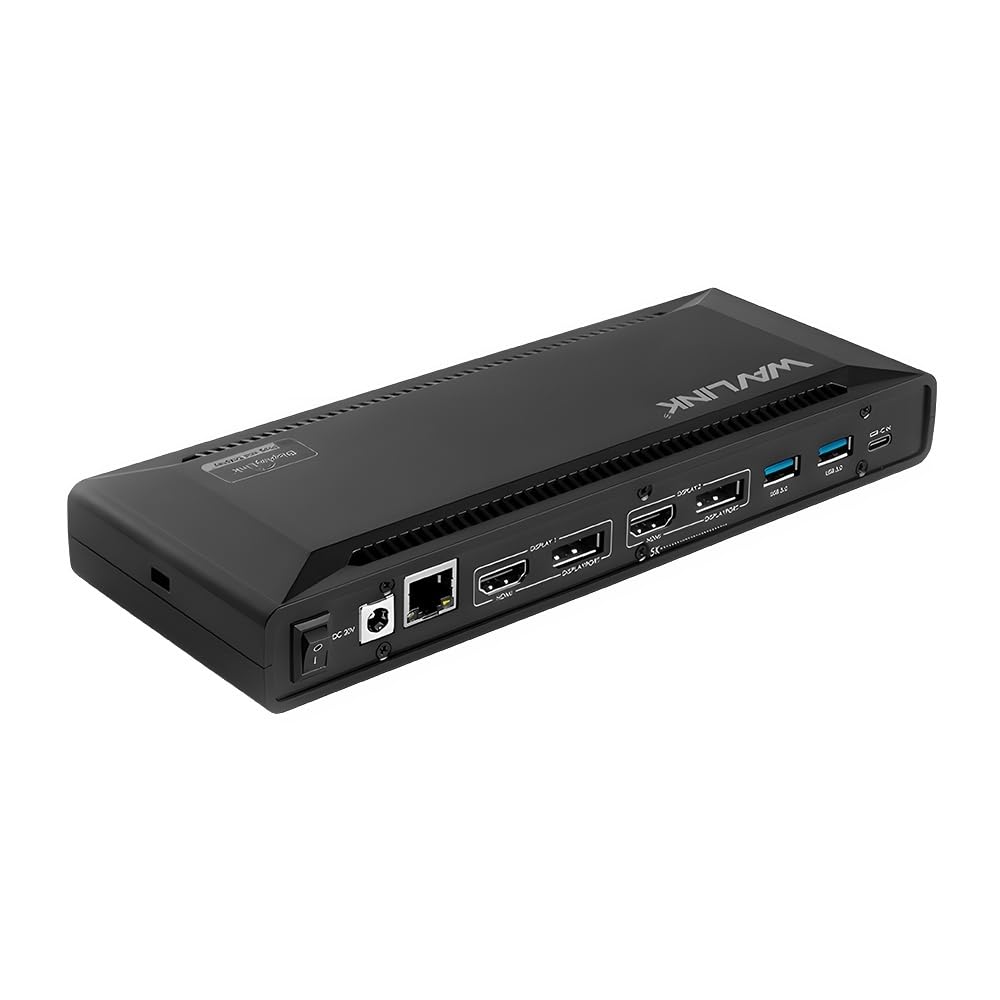 Estação de Acoplamento 13 em 1 USB-C Dual HDMI, DisplayPort, Pd100W, Compatível Windows