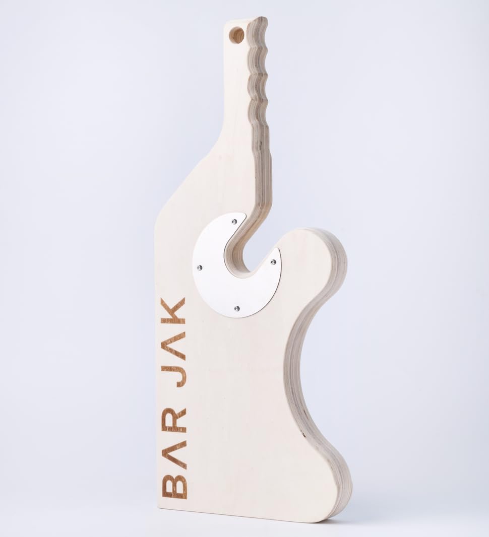 The Original Deadlift Barbell Jack/Deadlift Jack, Compatible with all Olympic Weight Plates and Barbell Plates, Use On Deadlift Platform, Weightlifting Accessories