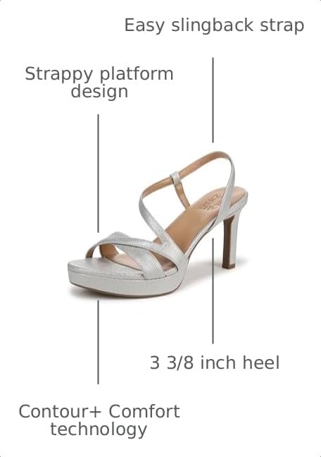 Image of Naturalizer Women's Abby Heeled Dress Sandal