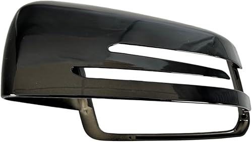 Miniatura 2 de #20 8th Gear - Cubierta negra para espejo lateral izquierdo del conductor compatible con Mercedes GLA200 GLA250 GLA45 AMG 2013 2014 2015 GLA 200 GLA