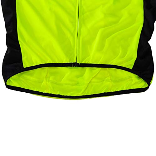 Chaqueta térmica ciclismo verde XXL miniatura 5