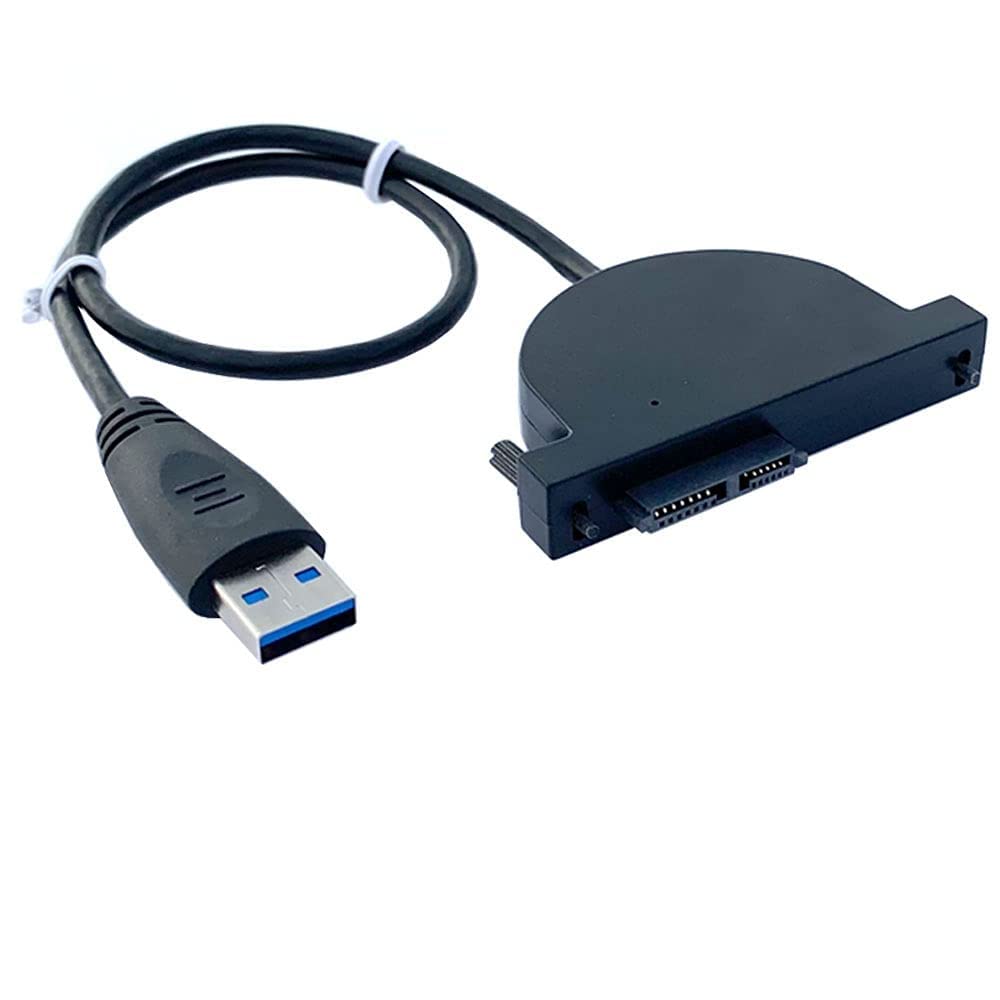 InfiDeals USB 2.0 to 7+6 13 Pin Sata Adapter Cable for Laptop ODD B D/DVD/CD R W ROM Optical Drive Adapter Converter. (B0B7F3GQP4) Amazon Price History, Amazon Price Tracker
