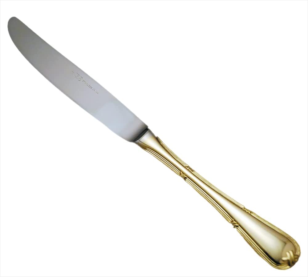 Eve – Mode Trio 18 – 8 rarugo Table Knife Gold Plated Finish