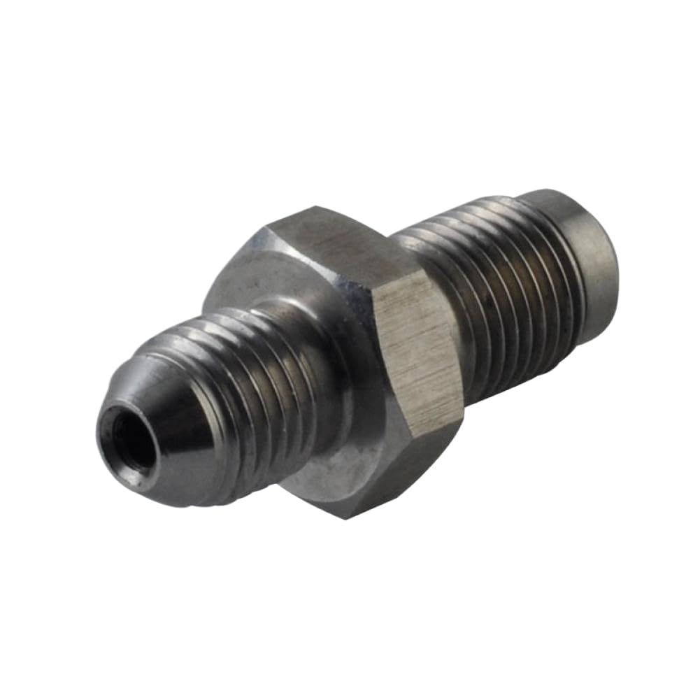 Adaptador AN3 a M10x1 de acero para reparar fugas en manguera de freno