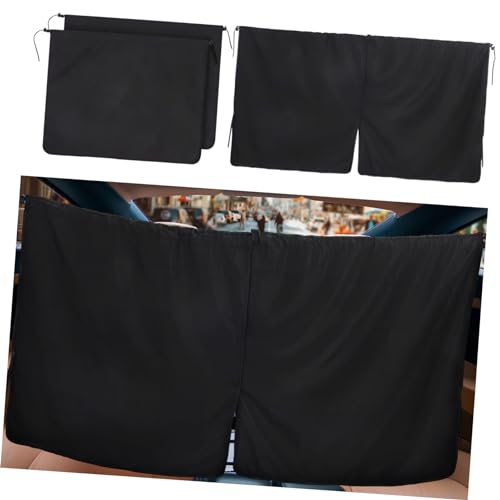 Rideaux de Fenêtre de Voiture Pare-Soleil Vitre Stores Vitres Arrière Noir