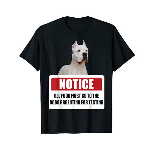 All food must go to the Dogo Argentino for testing Tshirt